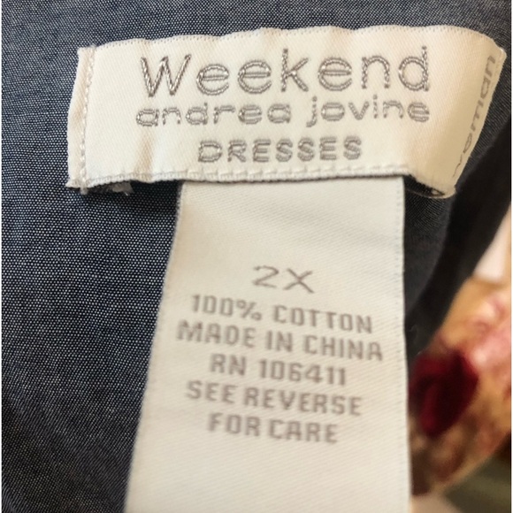 Weekend Dresses by Andrea Jovine Woman Size 2X - Picture 5 of 5